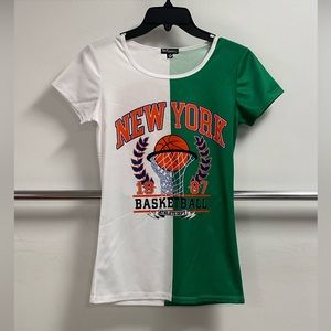 New York Mesh Baseball Short Sleeve Tee